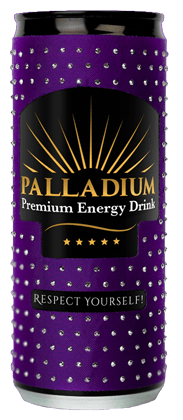 jewel design luxury energy drink