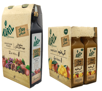 natural juices Packaging