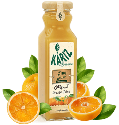 100% natural orange juice