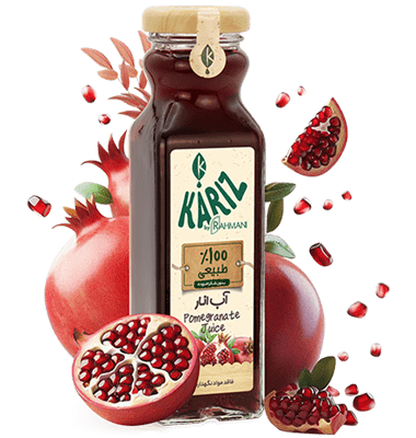 100% natural pomegranate juice