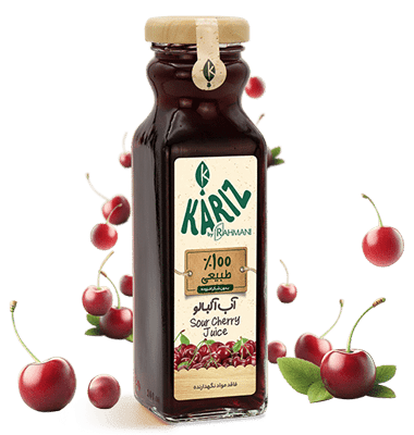 100% natural cherry juice